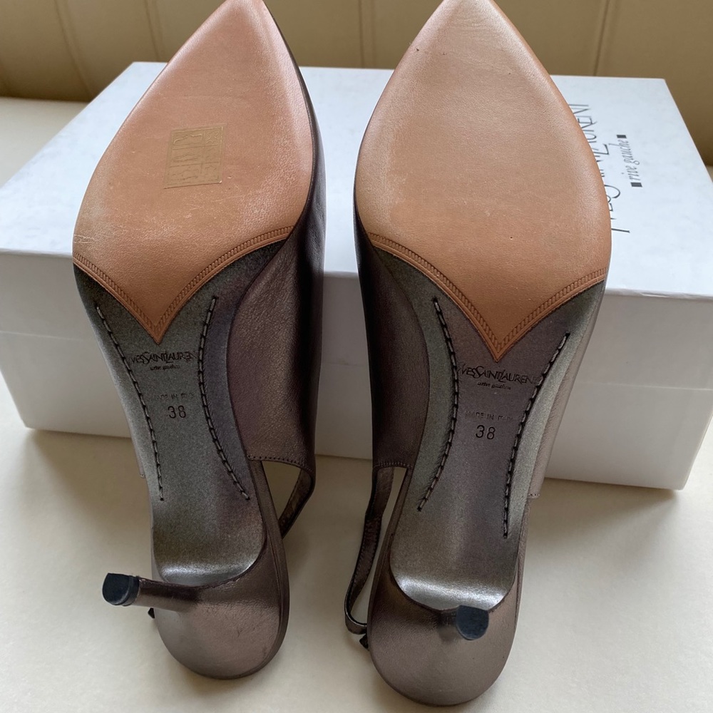 YSL sling back shoes - New - Picture 3 of 5